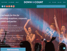 Tablet Screenshot of downforthecount.co.uk
